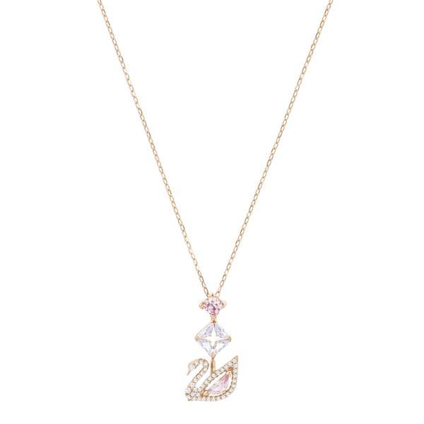 5473024 Swarovski Kolye Dazzling Swan:Necklace Y Czmo/Ros - Image 1