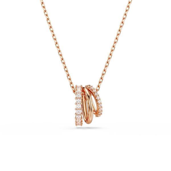 5701494 Swarovski Kolye Hyperbola:Pend 3 Row Whıte/Ros - Image 1