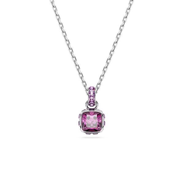 5651708 Swarovski Kolye Birthstone:Pend Feb Pendant  Pur/Rhs - Image 1