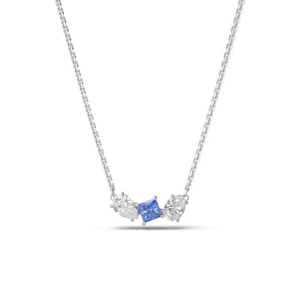 5668276 Swarovski Kolye Mesmera:Pend Blue White/Rhs - Image 1