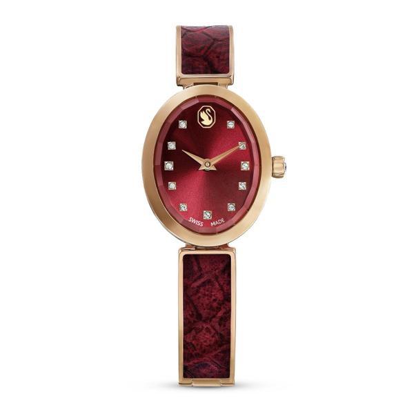 5675998 Swarovski Kol Saati Crystal Rock Oval:Mb Red/Red/Pro - Image 1