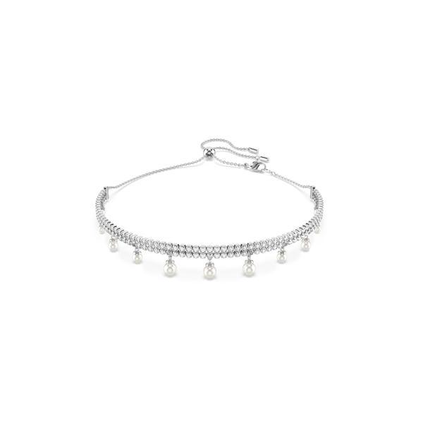 5720865 Swarovski Kolye Ss25 Capsule:Choker Prl Whıte/Rhs - Image 1