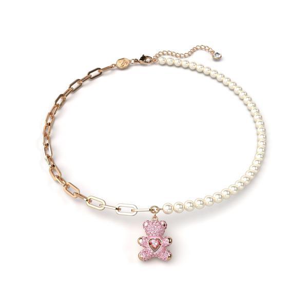 5669166 Swarovski Kolye Mp Teddy:Pend Hrt Bear Lros/Ros - Image 1