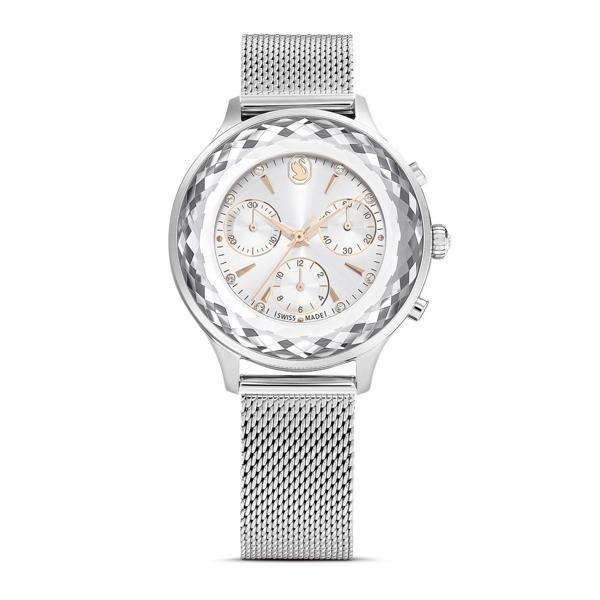 5677503 Swarovski Kol Saati Nova Chrono:Mb Sts/Wht/Sts - Image 1