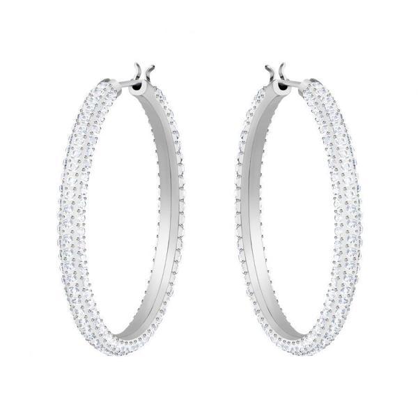5389432 Swarovski Küpe Stone:Pe Hoop Cry/Rhs - Image 1