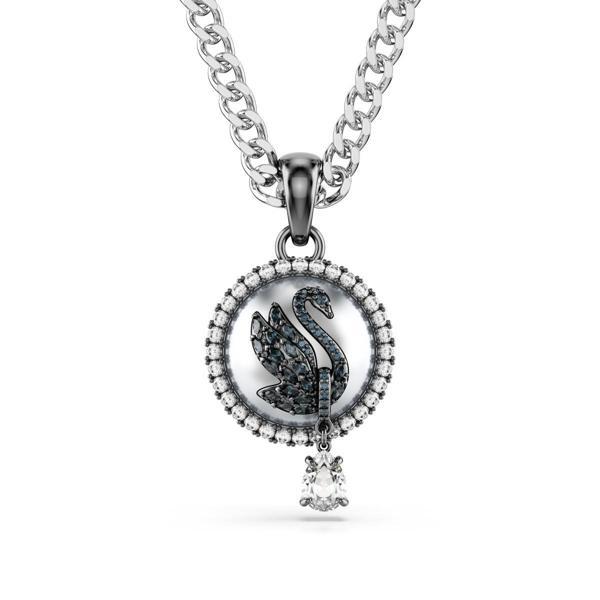 5680868 Swarovski Kolye Swan:Pend Prl Gry/Rhs - Image 1