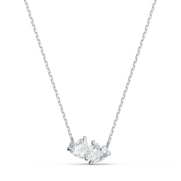 5517117 Swarovski Kolye Attract Soul-Necklace Heart Czwh-Rhs - Image 1