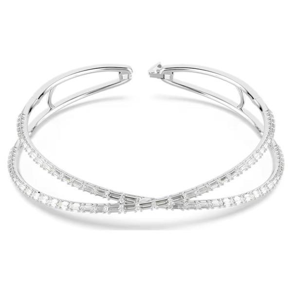 Swarovski Kolye Hyperbola choker, Infinity, White, Rhodium plated - Image 1