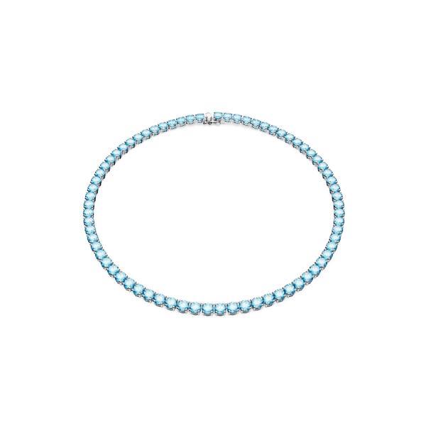 5661187 Swarovski Kolye Matrix:Necklace M Aquam/Rhs M - Image 1