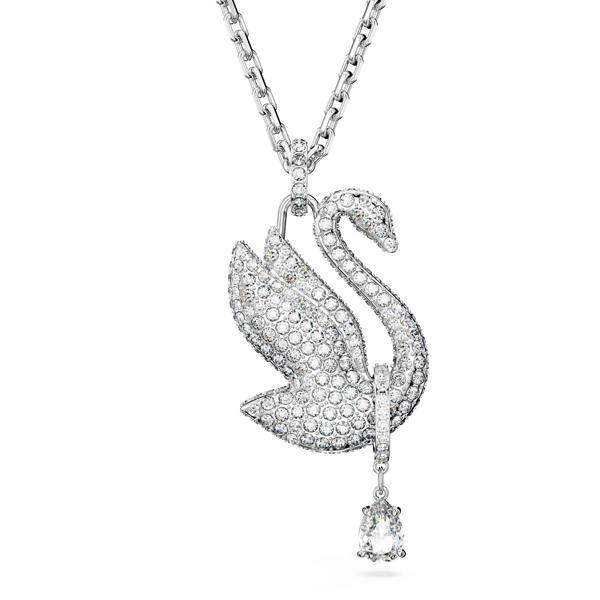 5647546 Swarovski Kolye iconic Swan:Pend Long Pendant Whi/Rhs - Image 1