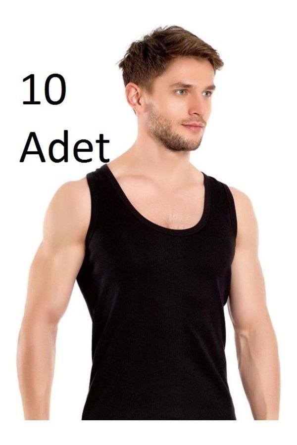 Pi Giyim 10Lu Paket Siyah Atlet - Image 1