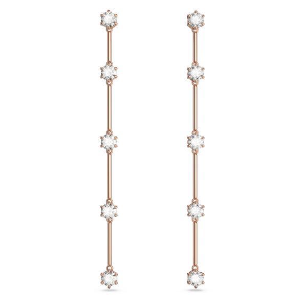 5661463 Swarovski Küpe Re Constella:Pe Symetrical Whi/Ros - Image 1