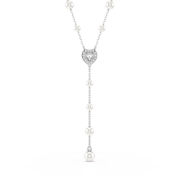 5720855 Swarovski Kolye Ss25 Capsule:Necklace Prl T Cry/Rhs - Image 1