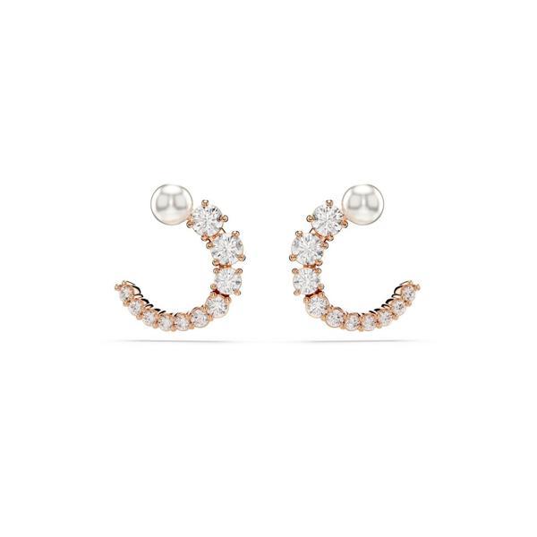 5692264 Swarovski Küpe Matrıx:Pe Stud Whıte/Ros - Image 1