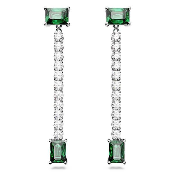 5665786 Swarovski Küpe Matrix:Pe With Gems Dangling Gre/Rhs - Image 1
