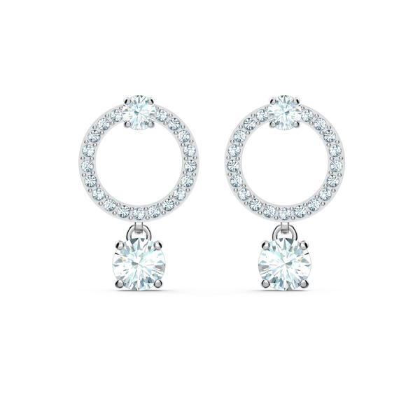 5563278 Swarovski Küpe Attract-Pe Cır Czwh-Cry-Rhs - Image 1