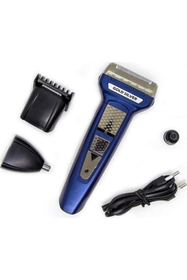 Calido Elektronik Gs-150 3 In 1 Çok Amaçlı Saç Sakal Sıfır Sakal Ense Kesme Burun Kılı Alma Traş Tıraş Makinesi - Image 1