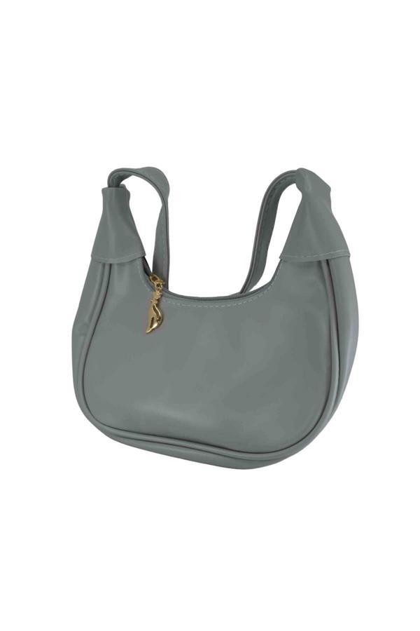 Suni Deri Fermuarlı 13*23 Cm Kadın EL Çantası B100004 - Image 1