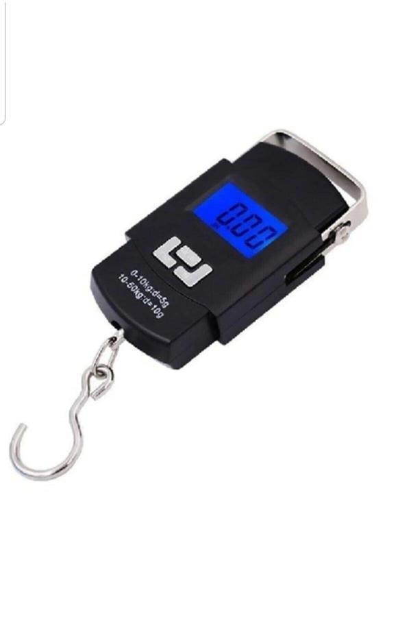 Plt Power Portable Scale 50Kg Kapasiteli El Tartısı Dijital Lcd Ekranlı Kantar Terazi - Image 1