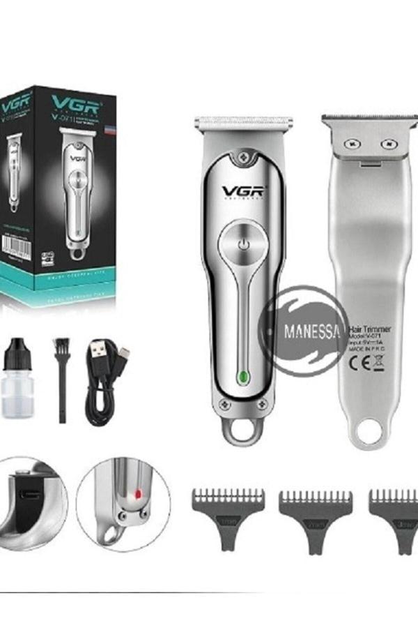 Vgr V-071 Sakal Ense Çizim Lazer Epilasyon Öncesi Tüy Alma Tıraş Makinesi - Image 1