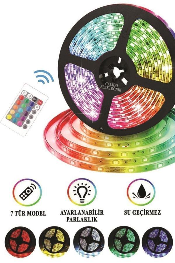 Calido Elektronik Kumandalı Şerit Led 5 Metre - Image 1