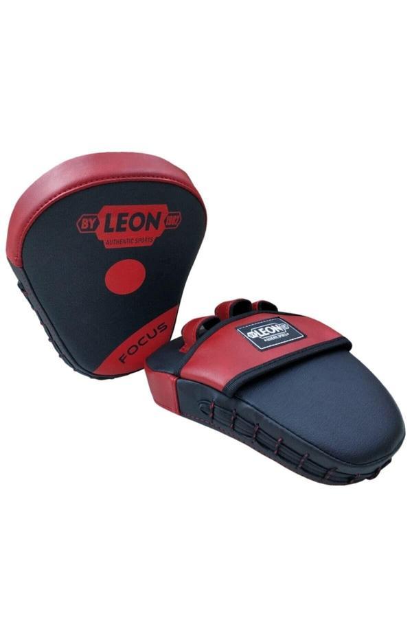 By Leon 1982 Siyah Kırmızı Leon Focus Boks El Lapası Ellik - Image 1