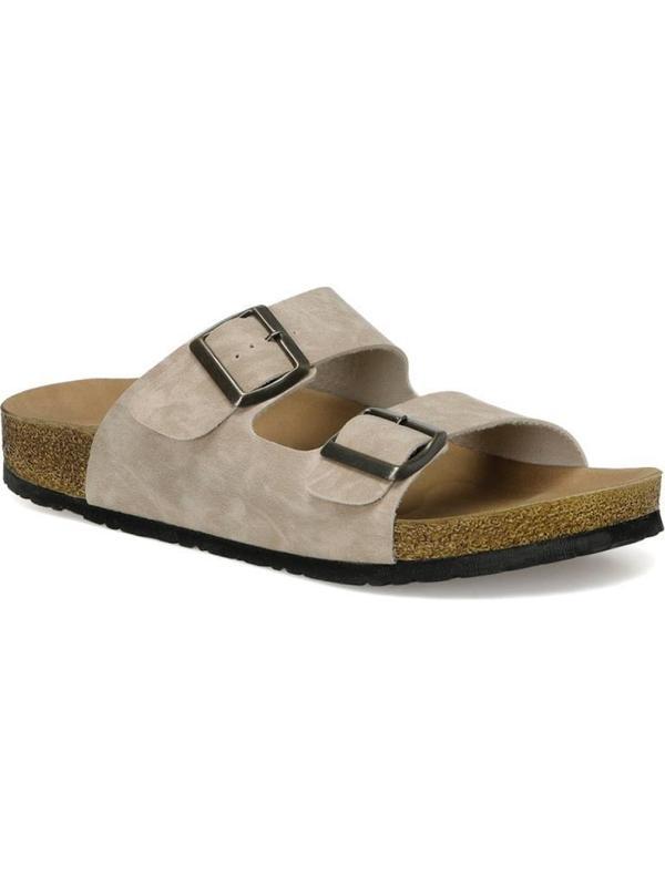 KİNETİX ATEN 4FX KREM COMFORT CASUAL ANATOMİK TOKALI TERLİK - Image 1