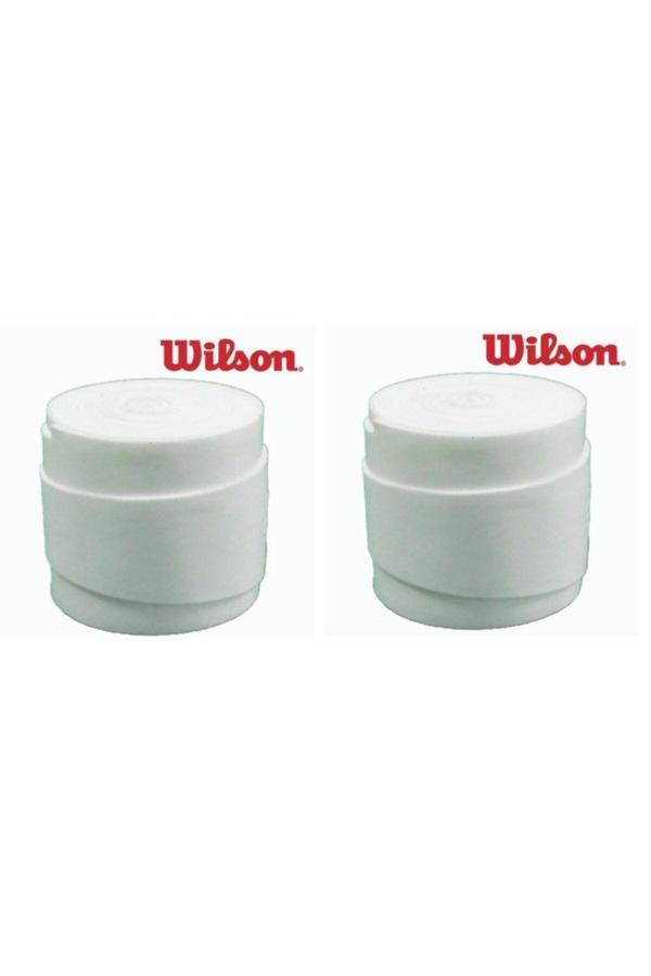 Wilson 2 Adet Pro Comfort Beyaz Overgrip Tenis Raketi Gribi Wrz4024Wh White - Image 1