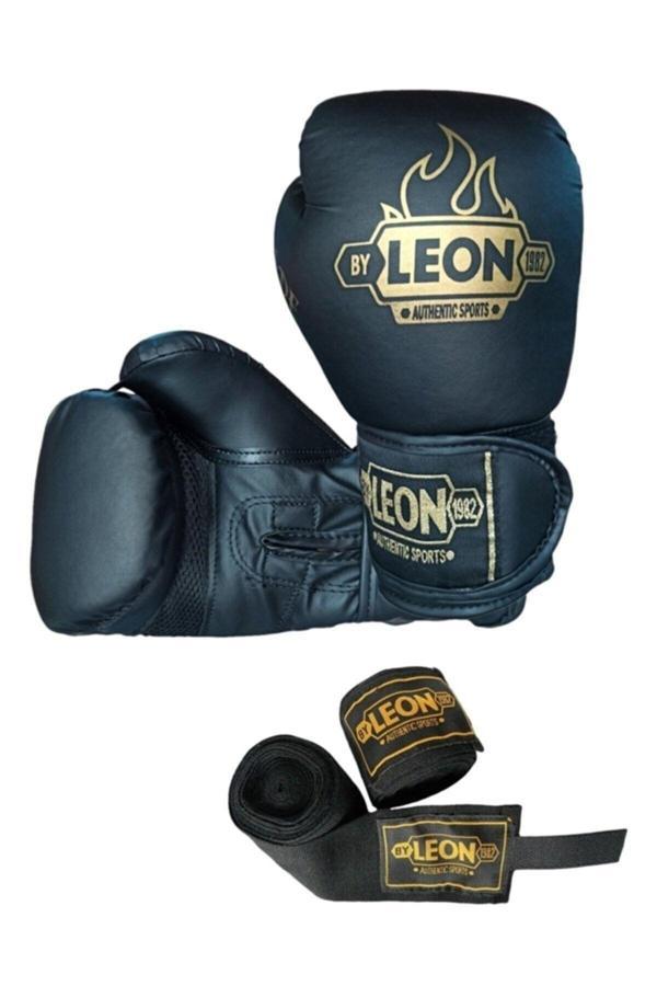 By Leon 1982 Leon Blade Training Boks Kick Boks Ve Muay Thai Eldiveni Ve Bandaj Seti - Image 1