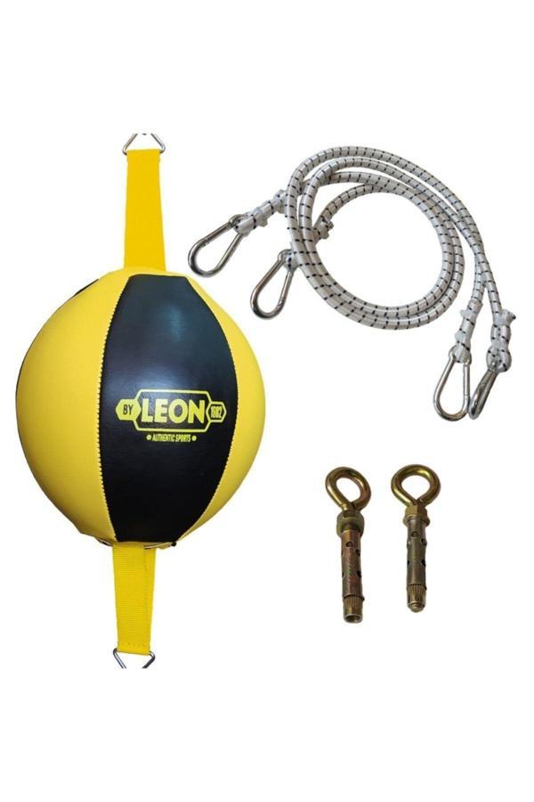 By Leon 1982 Leon Iki Askılı Sarı Siyah Hız Refleks Topu - Image 1