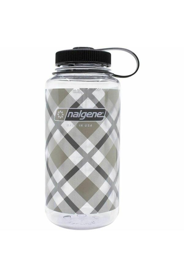 Nalgene 32 Oz Beige Plaid Matara - Image 1