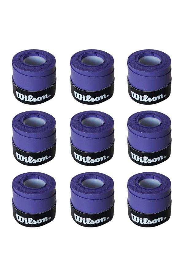 Wilson Comfort Bowl O'Grips 9 Adet Grip, Tenis Raketi Gribi Mor - Image 1