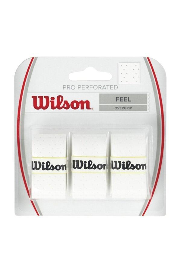 Wilson Pro Perforated Feel Beyaz 3'Lü Grip - Image 1