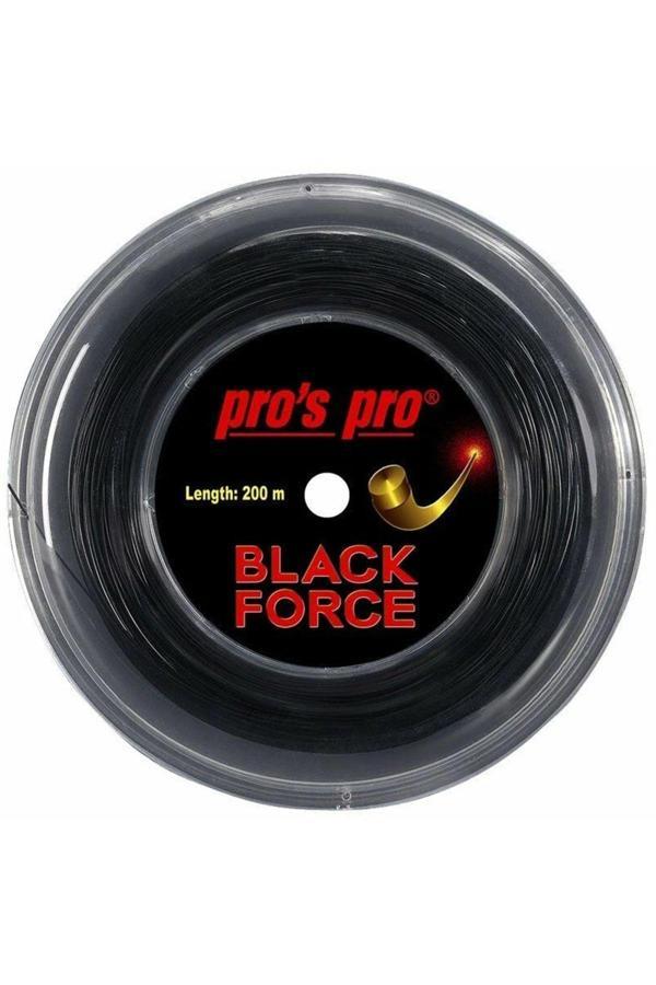 Pro'S Pro Pros Pro Black Force 1,29 Mm. Rulo Raket Kordajı 200 Metre Siyah D528D - Image 1