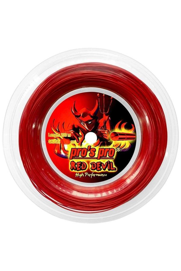 Pro'S Pro Pros Pro Red Devil 1,29 Mm. Rulo Raket Kordajı 200 Metre Kırmızı D505D - Image 1