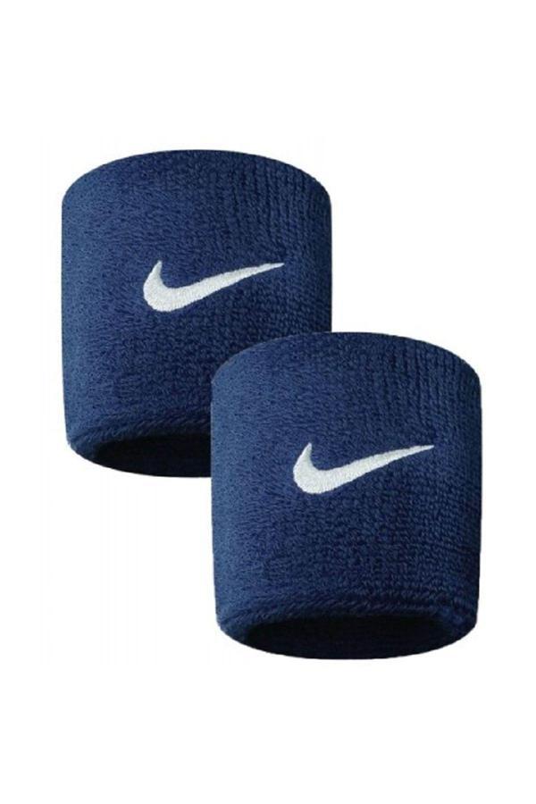 Nike Swoosh Wristbands 2 Unisex Lacivert Antrenman Havlu Bileklik N.Nn.04.416.Os - Image 1