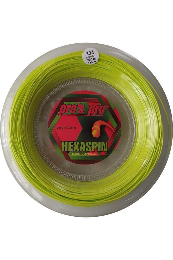 Pro'S Pro Pros Pro Hexaspin 1,25 Mm. Rulo Raket Kordajı 200 Metre Yeşil D500D - Image 1
