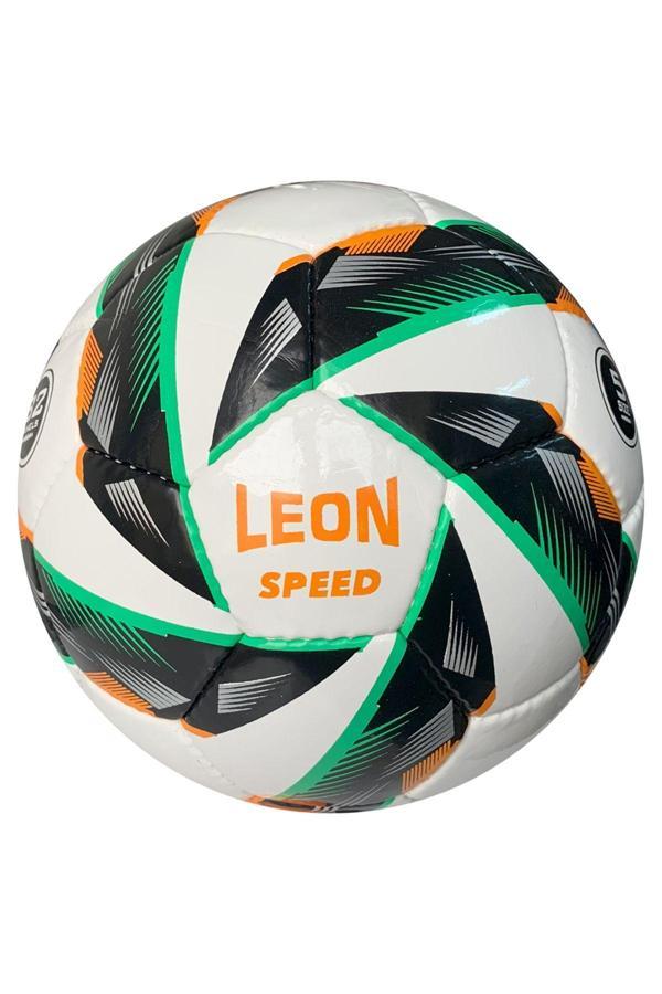 By Leon 1982 Leon Speed Halı Saha Ve Çim Saha Futbol Topu 5 Numara Turuncu - Image 1
