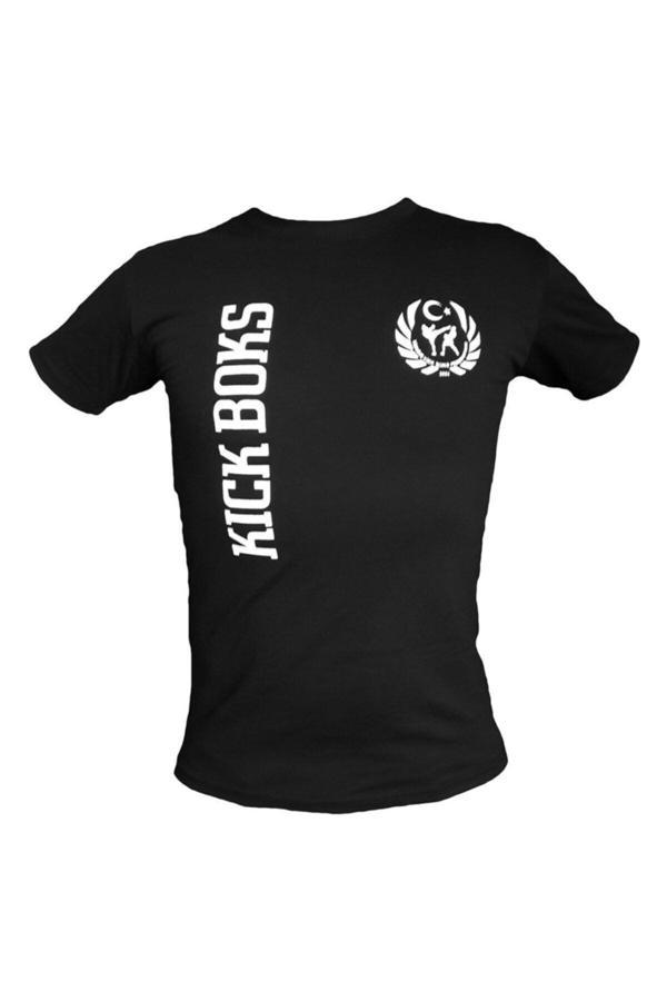 By Leon 1982 Unisex Siyah Wasedo Kick Boks Tişörtü - Image 1