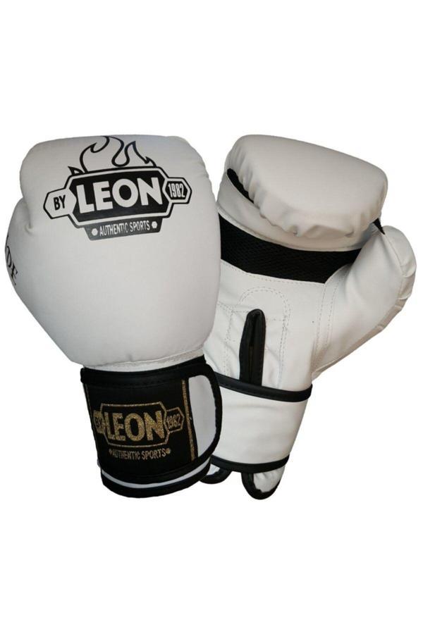 By Leon 1982 Leon Blade Training Boks, Kick Boks Ve Muay Thai Eldiveni Beyaz - Image 1