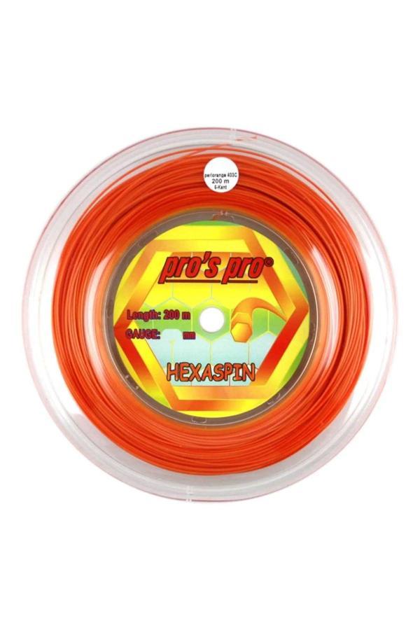 Pro'S Pro Pros Pro Hexaspin 1,25 Mm. Rulo Raket Kordajı 200 Metre Turuncu - Image 1