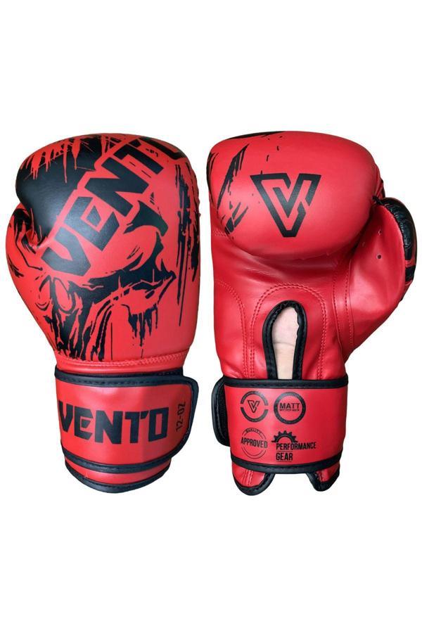 Vento Dragon Boks Ve Kick-Boks Eldiveni Kırmızı 12 Oz - Image 1
