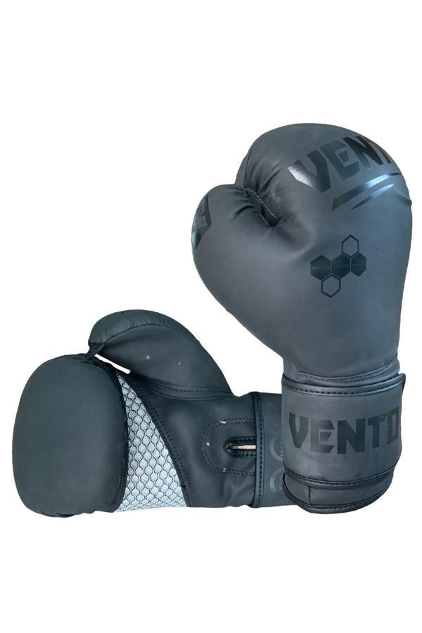 Vento Performance Boks Ve Kick-Boks Eldiveni Siyah 12 Oz - Image 1