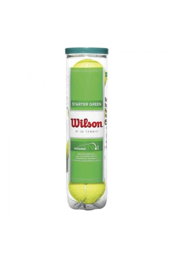 Wilson Starter Green 4'Lü Tenis Topu Wrt137400 - Image 1