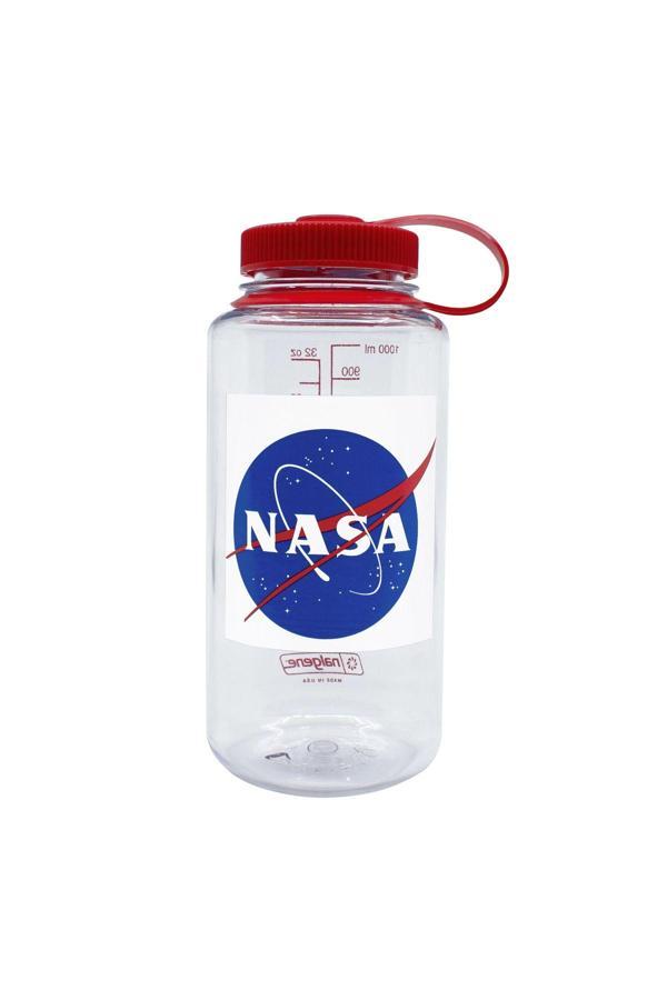 Nalgene 32Oz Wm Clear / Red Cap Nasa Limited Edition Tritan Suluk - Image 1
