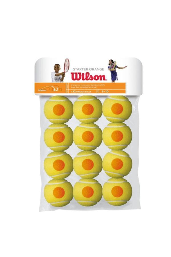 Wilson Starter Orange Tenis Topu 12'Li - Image 1