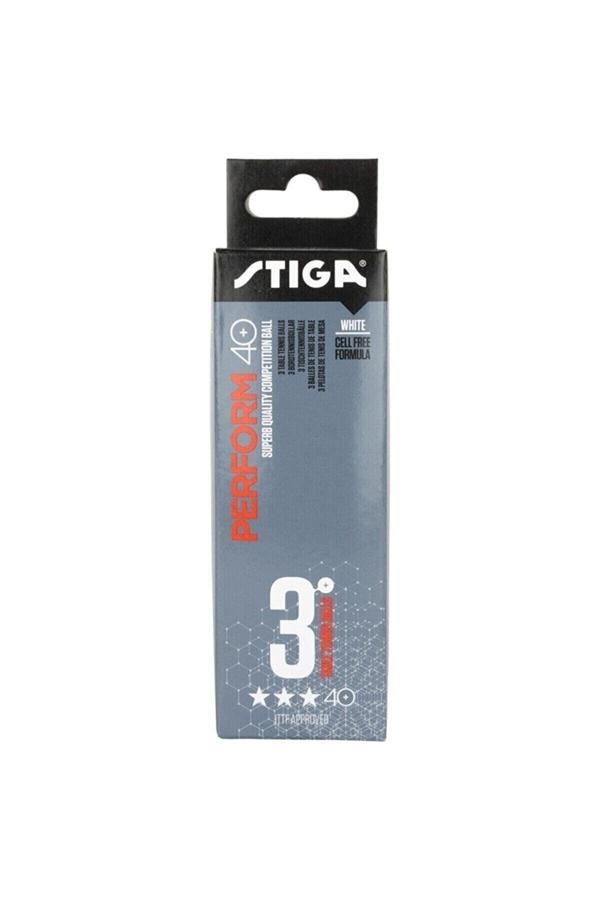 Stıga Performance 40+ Masa Tenisi Maç Topu Abs *** 3'Lü Kutu Ittf Onaylı ( Beyaz ) - Image 1