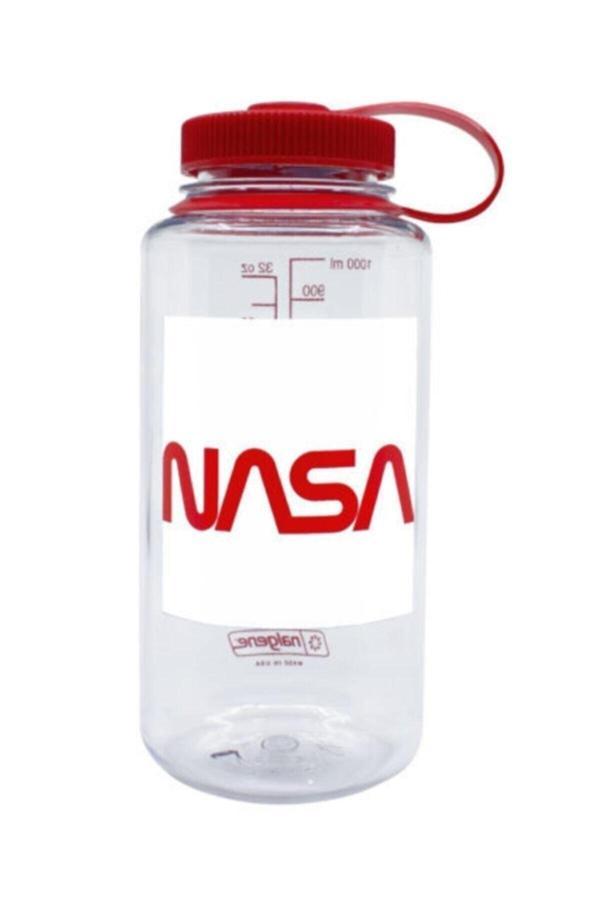 Nalgene 32Oz Wm Clr / Rd Cap Nasa Limited Edition Tritan Suluk - Image 1