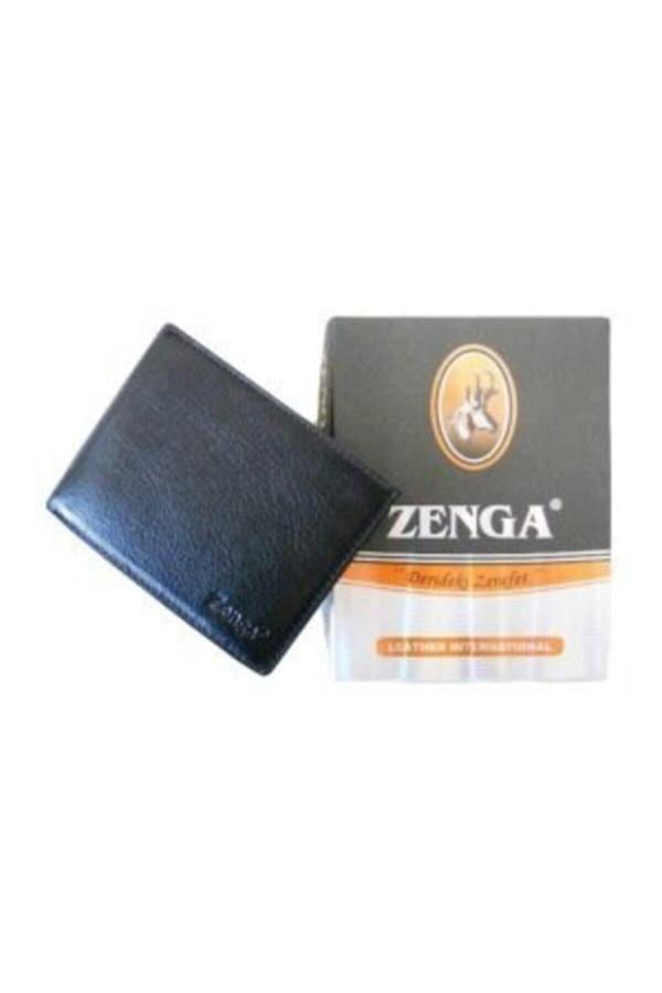 Zenga Erkek Siyah Deri Cüzdan 112-1 - Image 1