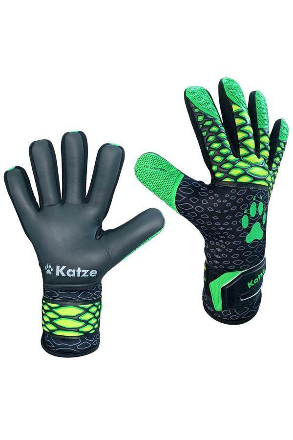 Katze Prime Kaleci Eldiveni Siyah Yeşil 140Gr - Image 1
